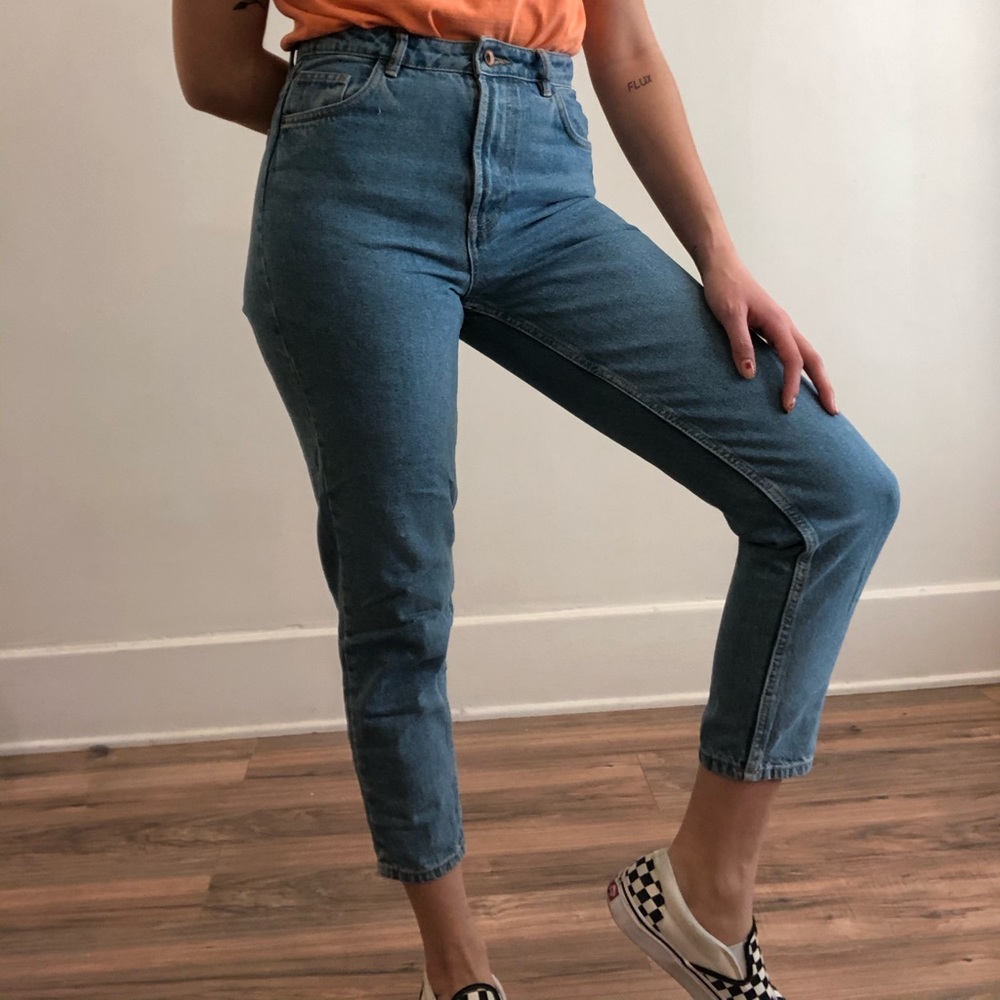 Zara mom jeans